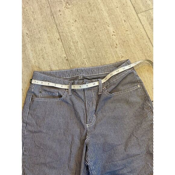 Vintage LEE Riders Engineer Stipe Shorts 12 M - Picture 7 of 10